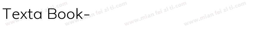 Texta Book字体转换